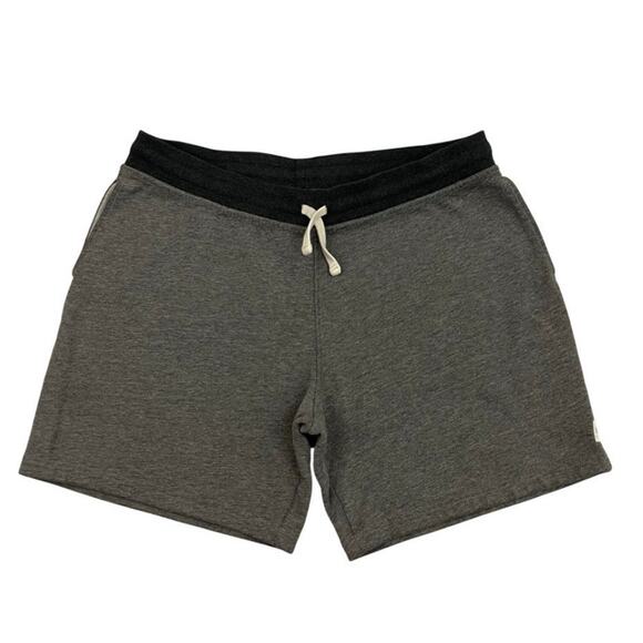 Chubbies Shorts Mens XL Gray The Schwort 7” Fleece Athleisure Gym Loungewear - Picture 1 of 14